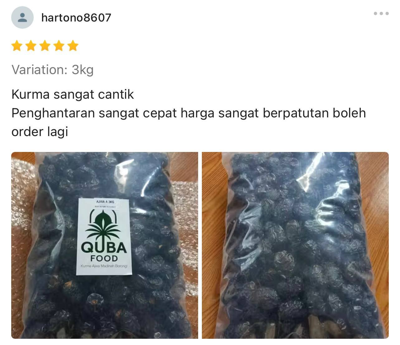 Review pelanggan 3